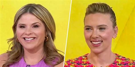 scarlett johansson bush|Jenna Bush Hager and Scarlett Johansson bond over impact of。